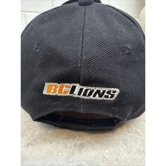 BC Lions Baseball Cap Black CFL Official Licensed Product Wrap Around Logo NWT - Picture 6 of 6